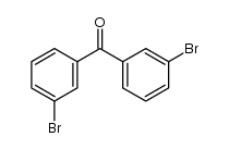 3,3'-二溴苯甲酮结构式