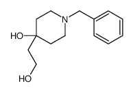 1-benzyl-4-(2-hydroxyethyl)piperidin-4-ol structure