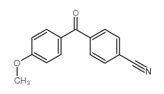 4-(4-methoxybenzoyl)benzonitrile Structure