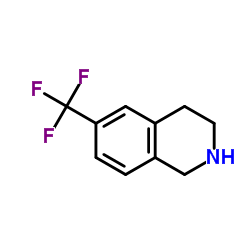 6-TRIFLUOROMETHYL-1,2,3,4-TETRAHYDROISOQUINOLINE structure