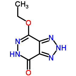 4-Ethoxy-1H-[1,2,3]triazolo[4,5-d]pyridazin-7-ol Structure