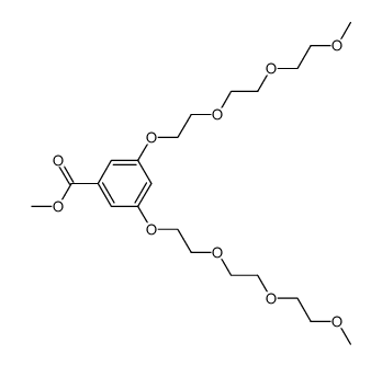 3,5-bis-{2-[2-(2-methoxy-ethoxy)-ethoxy]-ethoxy}-benzoic acid methyl ester Structure