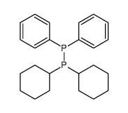 1.1-Diphenyl-2.2-dicyclohexyl-biphosphin结构式