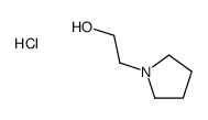 2-(PYRROLIDIN-1-YL)ETHANOL HYDROCHLORIDE Structure