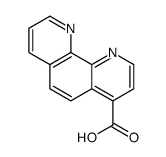 1,10-Phenanthroline-4-carboxylic acid structure