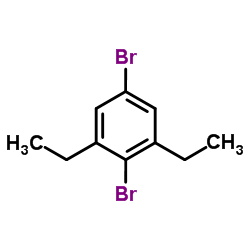 2,5-Dibromo-1,3-diethylbenzene Structure