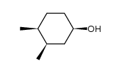 3,4-Dimethyl-cyclohexanol-cis Structure