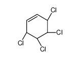 (3alpha,4alpha,5beta,6alpha)-3,4,5,6-Tetrachlorocyclohexene structure