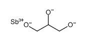 2,6,7-trioxa-1-stibabicyclo[2.2.1]heptane结构式
