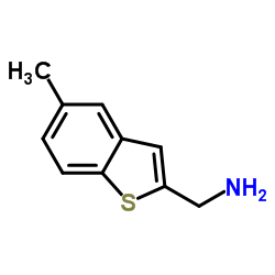 C-(5-METHYL-BENZO[B]THIOPHEN-2-YL)-METHYLAMINE picture