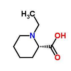 2-哌啶羧酸,1-乙基-,(2S)-结构式