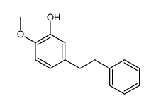 2-methoxy-5-(2-phenylethyl)phenol Structure
