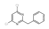 2-苄基-4,6-二氯嘧啶结构式