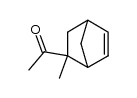 1-(2-methyl-norborn-5-en-2-yl)-ethanone Structure