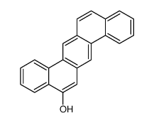 Dibenz[a,h]anthracen-5-ol Structure