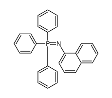 naphthalen-1-ylimino(triphenyl)-λ5-phosphane结构式