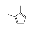 2,3-dimethylcyclopenta-1,3-diene Structure