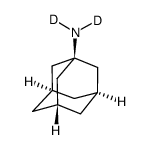 1-aminoadamantane-n,n-d2 Structure