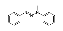 3-methyl-1,3-diphenyltriazene结构式
