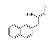 N-Hydroxy-2-Naphthalen-2-Yl-Acetamidine structure