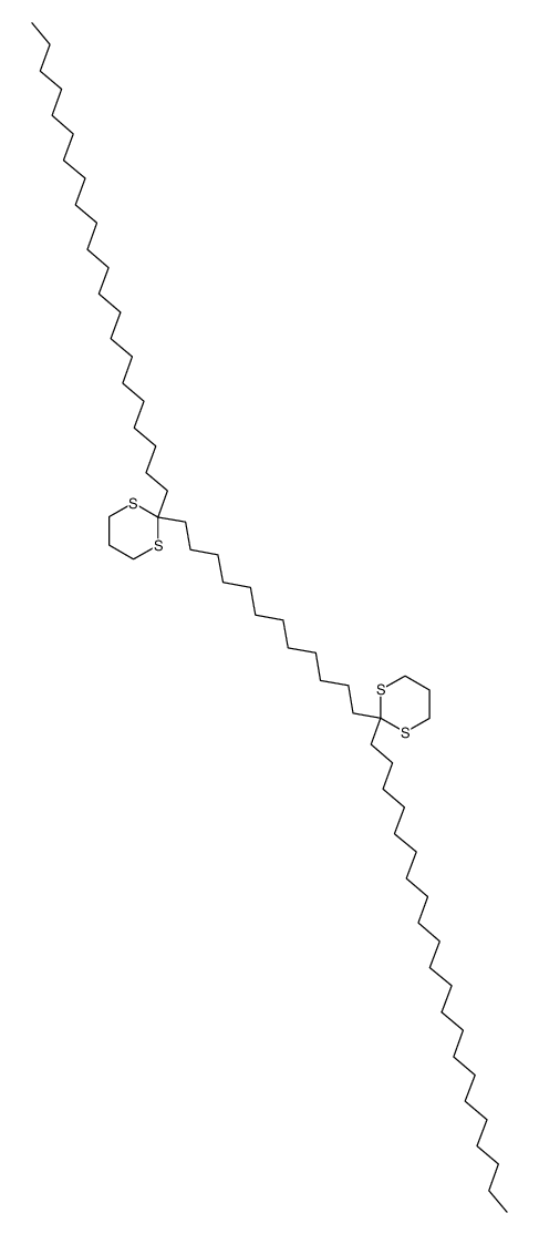 1,12-bis(2-docosyl-1,3-dithian-2-yl)dodecane Structure