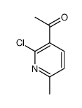 1-(2-chloro-6-methylpyridin-3-yl)ethanone结构式