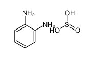 benzene-1,2-diamine,sulfurous acid结构式