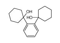 1-[2-(1-hydroxycyclohexyl)phenyl]cyclohexan-1-ol结构式