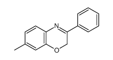 7-methyl-3-phenyl-2H-1,4-benzoxazine结构式