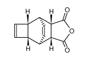 endo-tricyclo(4.2.2.02,5)deca-3,9-diene-7,8-dicarboxylate anhydride Structure