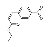 ethyl (Z)-3-(4-nitrophenyl)acrylate Structure