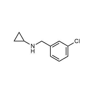 N-(3-Chlorobenzyl)cyclopropanamine Structure