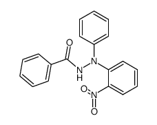 N′-(2-nitrophenyl)-N′-phenylbenzohydrazide结构式