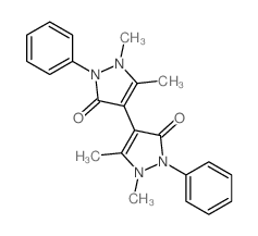 4-(1,5-dimethyl-3-oxo-2-phenyl-pyrazol-4-yl)-1,5-dimethyl-2-phenyl-pyrazol-3-one picture