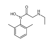 N-(2,6-dimethylphenyl)-2-(ethylamino)-N-hydroxyacetamide结构式