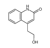 4-(2-hydroxyethyl)quinolin-2-(1H)-one Structure