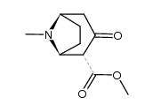 methyl 8-methyl-3-oxo-8-azabicyclo[3.2.1]octan-2-carboxylate结构式