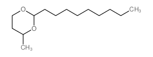 1,3-Dioxane,4-methyl-2-nonyl- structure