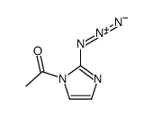 1-(2-azidoimidazol-1-yl)ethanone Structure