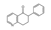 6-phenyl-7,8-dihydro-6H-quinolin-5-one结构式