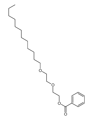 Dodecan-1-ol, ethoxylated, benzoate (1-2.5 moles ethoxylated) Structure