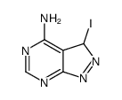 3-Iodo-3H-pyrazolo[3,4-d]pyrimidin-4-amine structure