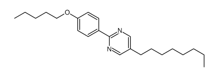 5-Octyl-2-[4-(pentyloxy)-phenyl]-pyrimidine structure