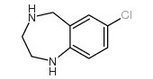 7-氯-2,3,4,5-四氢-1H-苯并[E][1,4]二氮杂卓结构式