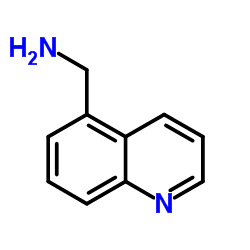 5-(氨基甲基)喹啉结构式
