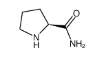 (S)-2-Pyrrolidinecarboxamide Structure