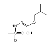 2-methylpropyl N-(methanesulfonamido)carbamate Structure