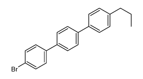 1-bromo-4-[4-(4-propylphenyl)phenyl]benzene Structure