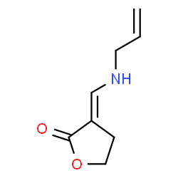 2(3H)-Furanone, dihydro-3-[(2-propenylamino)methylene]-, (3E)- (9CI) Structure