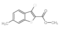 methyl 3-chloro-6-methylbenzo(b)thiophe& picture